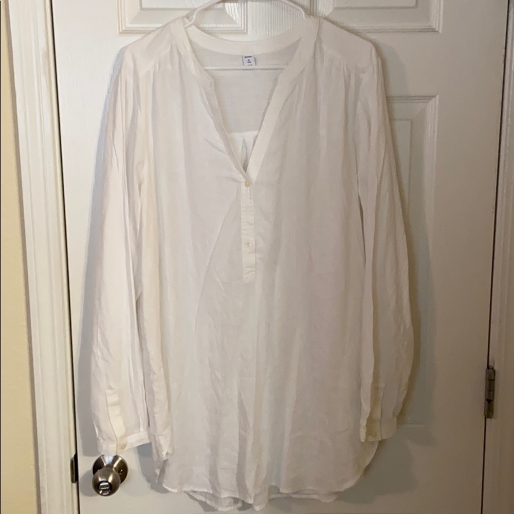 XL Tall white Tunic